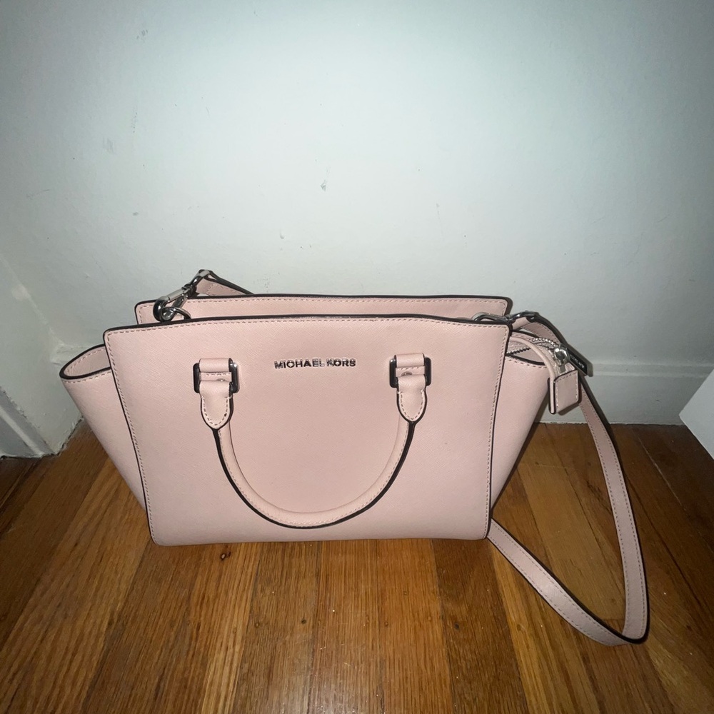 Michael Kors Pink Satchel Bag
